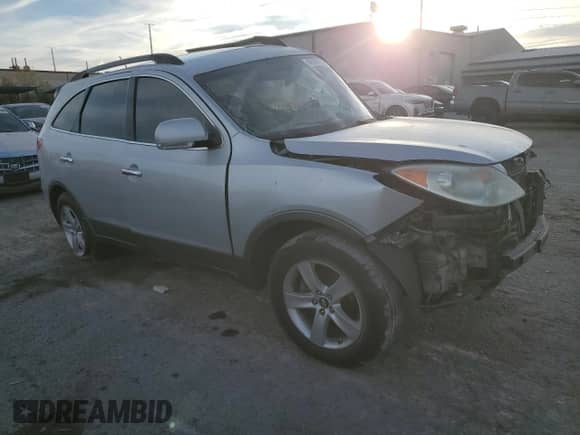 2007 Hyundai Veracruz GLS with VIN KM8NU13C77U024199, listed as a Copart auction lot 42988775 with 212,100 mi miles and Salvage title. Bid and sale history available at DreamBid. Image 4.