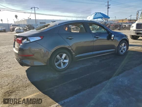✅ 2014 Kia Optima LX • VIN: 5XXGM4A7XEG346424 • Lot: 95006615. Listed on Copart with Not provided. Free auction sales archive from the USA and detailed vehicle history report at DreamBid. Image 3.