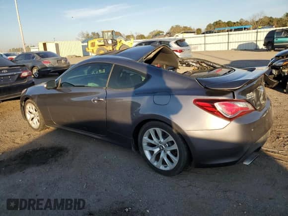2013 Hyundai Genesis Coupe Track z VIN KMHHU6KJ3DU110955, wystawiony jako Copart lot #87667235 z przebiegiem 134 316 mil mil oraz Szkoda całkowita • Salvage title. Historia ofert i sprzedaży dostępna na DreamBid. Obrazek 2.