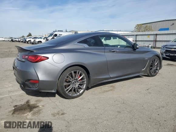 ✅ 2017 Infiniti Q60 Red Sport 400 • VIN: JN1FV7EK3HM611372 • Lot: 43767505. Wystawiony na Copart z przebiegiem 49 903 mil. Bezpłatny archiwum sprzedaży aukcyjnych z USA i szczegółowy raport historii pojazdu na DreamBid. Zdjęcie 3.