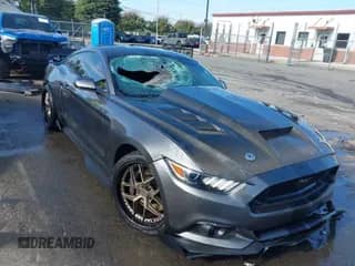 2017 Ford Mustang GT with VIN 1FA6P8CFXH5342452, listed as a IAAI auction lot 43163174 with 48,112 mi miles and . Bid and sale history available at DreamBid. Image 1.