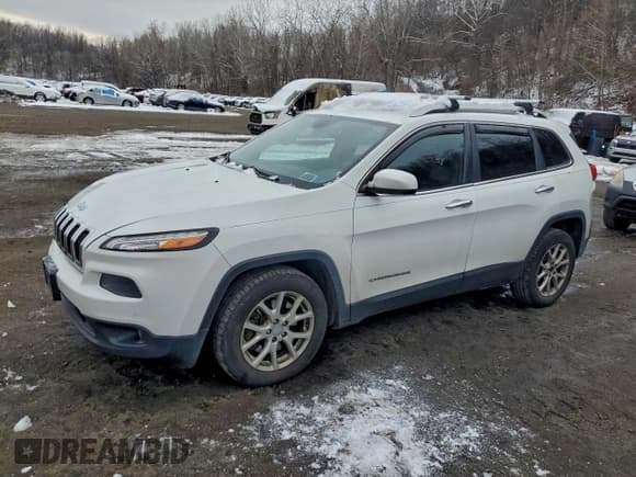 ✅ 2014 Jeep Cherokee Latitude • VIN: 1C4PJLCS0EW115566 • Lot: 95394825. Wystawiony na Copart z przebiegiem 144 118 mil. Bezpłatny archiwum sprzedaży aukcyjnych z USA i szczegółowy raport historii pojazdu na DreamBid. Zdjęcie 1.