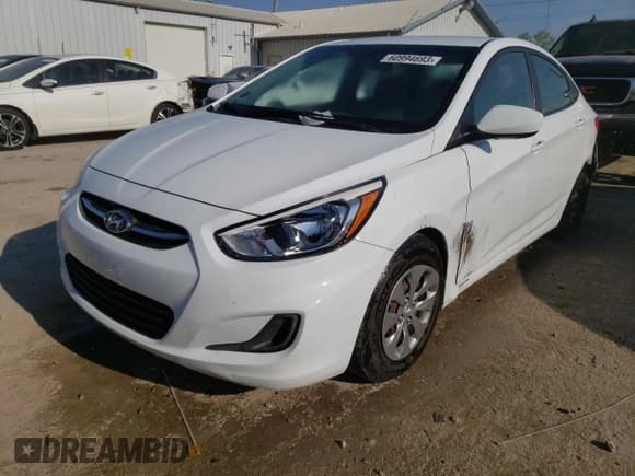 ✅ 2017 Hyundai Accent SE • VIN: KMHCT4AE1HU340568 • Лот: 60994693. Опубликован ранее на Copart с пробегом 61 941 миль. Бесплатный доступ к архиву аукционных продаж из США и подробный отчёт об истории автомобиля на DreamBid. Изображение 1.