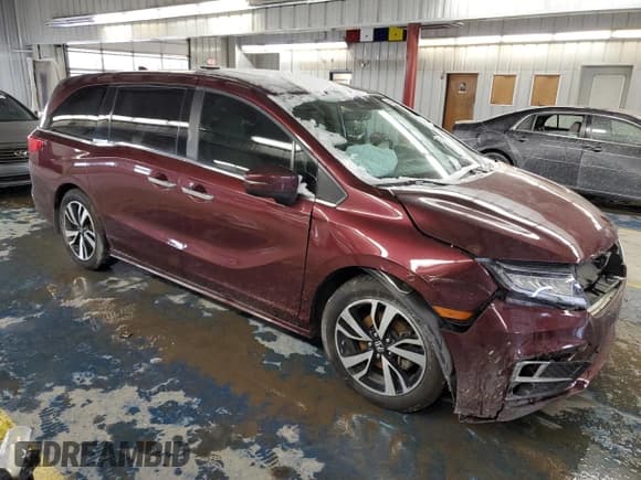 ✅ 2018 Honda Odyssey Elite • VIN: 5FNRL6H91JB021723 • Lot: 44399815. Listed on Copart with 111,610 mi. Free auction sales archive from the USA and detailed vehicle history report at DreamBid. Image 4.