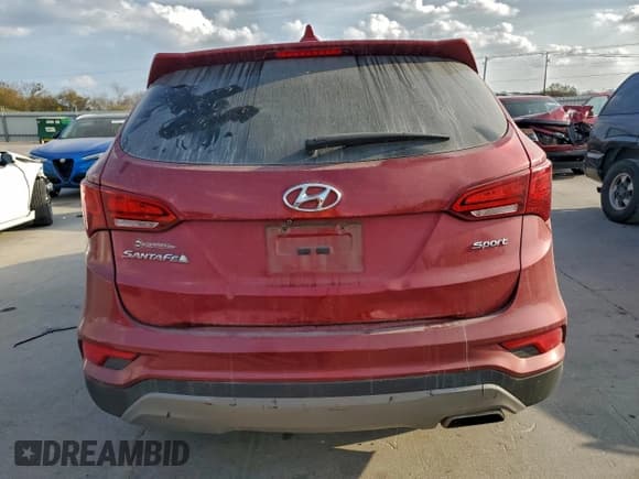 ✅ 2017 Hyundai Santa Fe 2.4L • VIN: 5XYZT3LB7HG394969 • Lot: 93441545. Listed on Copart with 132,070 mi. Free auction sales archive from the USA and detailed vehicle history report at DreamBid. Image 6.