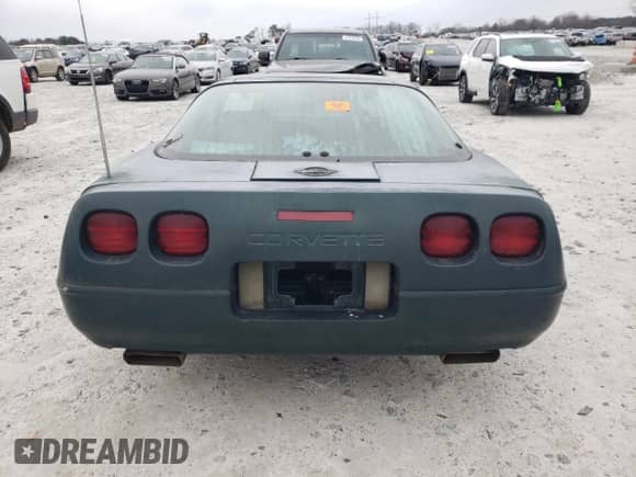 1992 Chevrolet Corvette with VIN 1G1YY23P6N5107220, listed as a Copart auction lot 41813155 with Not provided miles and Clean title. Bid and sale history available at DreamBid. Image 6.