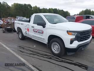 2022 Chevrolet Silverado 1500 Work Truck z VIN 3GCNAAEK5NG543155, wystawiony jako IAAI lot #43427183 z przebiegiem 175 412 mil mil oraz . Historia ofert i sprzedaży dostępna na DreamBid. Obrazek 1.