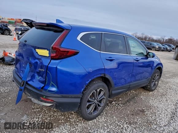 ✅ 2020 Honda CR-V EX • VIN: 7FARW2H59LE001000 • Lot: 94076515. Listed on Copart with 95,879 mi. Free auction sales archive from the USA and detailed vehicle history report at DreamBid. Image 3.