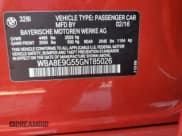 ✅ 2016 BMW 3 Series 328i • VIN: WBA8E9G55GNT85026 • Lot: 91312445. Listed on Copart with 128,965 mi. Free auction sales archive from the USA and detailed vehicle history report at DreamBid. Image 12.