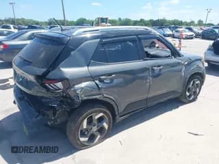 ✅ 2024 Hyundai Venue SEL • VIN: KMHRC8A32RU315387 • Lot: 41957361. Listed on IAAI with 5,303 mi. Free auction sales archive from the USA and detailed vehicle history report at DreamBid. Image 4.