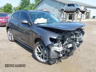 ✅ 2018 Alfa Romeo Stelvio Sport • VIN: ZASFAKPNXJ7B73738 • Lot: 42553320. Listed on IAAI with 113,344 mi. Free auction sales archive from the USA and detailed vehicle history report at DreamBid. Image 1.