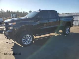 ✅ 2021 Chevrolet Silverado 1500 Custom • VIN: 1GCRYBEH2MZ120605 • Лот: 84541014. Опубликован ранее на Copart с пробегом 52 273 миль. Бесплатный доступ к архиву аукционных продаж из США и подробный отчёт об истории автомобиля на DreamBid. Изображение 1.