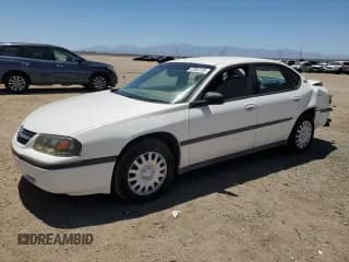 ✅ 2001 Chevrolet Impala • VIN: 2G1WF55E219260944 • Lot: 57683755. Listed on Copart with 138,131 mi. Free auction sales archive from the USA and detailed vehicle history report at DreamBid. Image 1.
