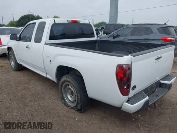 2012 Chevrolet Colorado Work Truck with VIN 1GCESBF90C8125314, listed as a IAAI auction lot 42125523 with Not provided miles and . Bid and sale history available at DreamBid. Image 3.