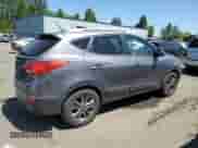2014 Hyundai Tucson SE z VIN KM8JUCAGXEU914449, wystawiony jako Copart lot #65906495 z przebiegiem 193 279 mil mil oraz Czysty tytuł • Clean title. Historia ofert i sprzedaży dostępna na DreamBid. Obrazek 3.