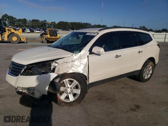 ✅ 2014 Chevrolet Traverse LT • VIN: 1GNKVGKD2EJ339953 • Lot: 81992785. Listed on Copart with 171,453 mi. Free auction sales archive from the USA and detailed vehicle history report at DreamBid. Image 1.