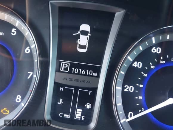 2013 Hyundai Azera с VIN KMHFH4JG3DA220430, выставлен на аукционе IAAI как лот 41805191 с пробегом 101 610 миль миль и . История ставок и продаж доступна на DreamBid. Изображение 15.