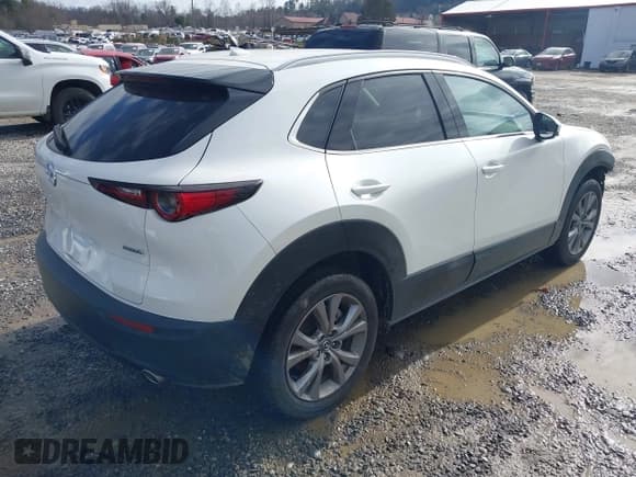 ✅ 2024 Mazda CX-30 S Premium • VIN: 3MVDMBDM5RM630460 • Lot: 41135965. Wystawiony na IAAI z przebiegiem 5 544 mil. Bezpłatny archiwum sprzedaży aukcyjnych z USA i szczegółowy raport historii pojazdu na DreamBid. Zdjęcie 4.