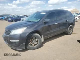 ✅ 2014 Chevrolet Traverse LS • VIN: 1GNKVFKD7EJ338971 • Lot: 55355135. Wystawiony na Copart z przebiegiem 165 412 mil. Bezpłatny archiwum sprzedaży aukcyjnych z USA i szczegółowy raport historii pojazdu na DreamBid. Zdjęcie 1.