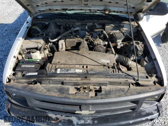 1996 Chevrolet S-10 z VIN 1GCCS1447TK122230, wystawiony jako Copart lot #72028104 z przebiegiem 131 360 mil mil oraz Szkoda całkowita • Salvage title. Historia ofert i sprzedaży dostępna na DreamBid. Obrazek 11.