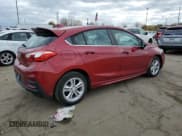 ✅ 2018 Chevrolet Cruze LT • VIN: 3G1BE6SM6JS599535 • Lot: 90407425. Wystawiony na Copart z przebiegiem 36 051 mil. Bezpłatny archiwum sprzedaży aukcyjnych z USA i szczegółowy raport historii pojazdu na DreamBid. Zdjęcie 3.