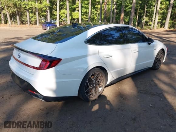 ✅ 2023 Hyundai Sonata N Line • VIN: KMHL14JC4PA315720 • Лот: 43265710. Опубликован ранее на IAAI с пробегом 34 518 миль. Бесплатный доступ к архиву аукционных продаж из США и подробный отчёт об истории автомобиля на DreamBid. Изображение 4.