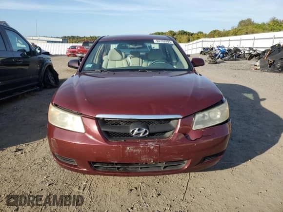 2008 Hyundai Sonata GLS with VIN 5NPET46C88H298799, listed as a Copart auction lot 84792995 with 187,564 mi miles and Clean title. Bid and sale history available at DreamBid. Image 5.