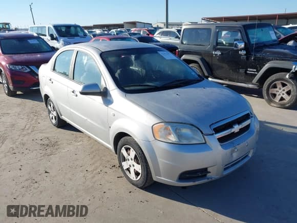 ✅ 2008 Chevrolet Aveo LS • VIN: KL1TD566X8B109745 • Lot: 43622092. Listed on IAAI with 198,028 mi. Free auction sales archive from the USA and detailed vehicle history report at DreamBid. Image 1.