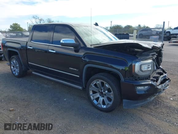 ✅ 2016 GMC Sierra 1500 Denali • VIN: 3GTU2PEC1GG285059 • Lot: 43457670. Listed on IAAI with 177,429 mi. Free auction sales archive from the USA and detailed vehicle history report at DreamBid. Image 1.