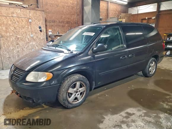 ✅ 2007 Dodge Grand Caravan SXT • VIN: 2D4GP44L27R104756 • Lot: 93980085. Listed on Copart with 220,088 mi. Free auction sales archive from the USA and detailed vehicle history report at DreamBid. Image 1.