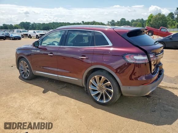 ✅ 2019 Lincoln Nautilus Reserve • VIN: 2LMPJ6LP7KBL61802 • Lot: 64099465. Listed on Copart with 57,222 mi. Free auction sales archive from the USA and detailed vehicle history report at DreamBid. Image 2.