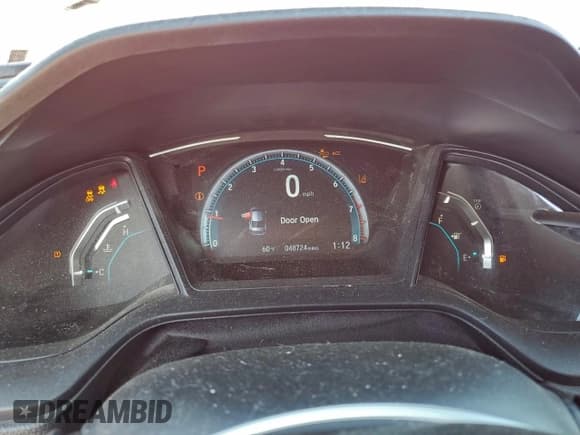 ✅ 2020 Honda Civic LX • VIN: 2HGFC2F66LH559319 • Lot: 80225255. Listed on Copart with 48,724 mi. Free auction sales archive from the USA and detailed vehicle history report at DreamBid. Image 9.