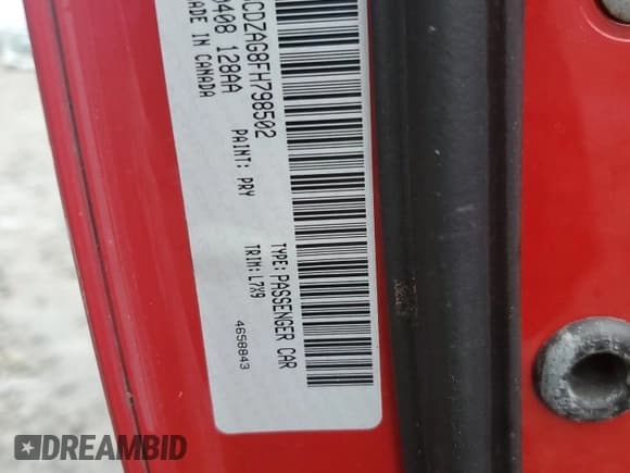 ✅ 2015 Dodge Challenger SXT • VIN: 2C3CDZAG8FH798502 • Lot: 37275353. Wystawiony na Copart z przebiegiem 150 313 mil. Bezpłatny archiwum sprzedaży aukcyjnych z USA i szczegółowy raport historii pojazdu na DreamBid. Zdjęcie 14.