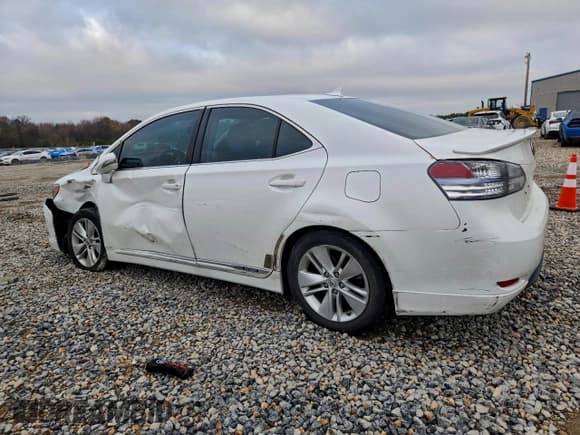 ✅ 2011 Lexus HS 250h • VIN: JTHBB1BAXB2044558 • Lot: 93857285. Listed on Copart with 159,821 mi. Free auction sales archive from the USA and detailed vehicle history report at DreamBid. Image 2.