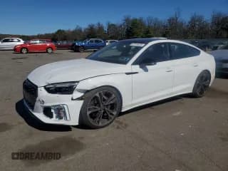 ✅ 2024 Audi S5 Sportback Premium Plus • VIN: WAUC4CF56RA128818 • Лот: 67919375. Опубликован ранее на Copart с пробегом 8 101 миль. Бесплатный доступ к архиву аукционных продаж из США и подробный отчёт об истории автомобиля на DreamBid. Изображение 1.
