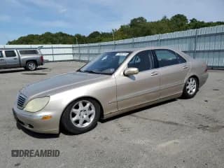 ✅ 2002 Mercedes-Benz S 500 • VIN: WDBNG75J22A230923 • Lot: 70435715. Listed on Copart with Not provided. Free auction sales archive from the USA and detailed vehicle history report at DreamBid. Image 1.