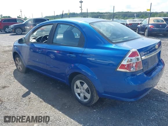 ✅ 2009 Chevrolet Aveo 1LT • VIN: KL1TD56E59B337225 • Lot: 42740224. Listed on IAAI with 230,135 mi. Free auction sales archive from the USA and detailed vehicle history report at DreamBid. Image 3.