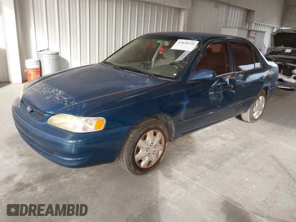 ✅ 1998 Toyota Corolla LE • VIN: 2T1BR18E9WC016104 • Lot: 43838320. Listed on IAAI with 110,096 mi. Free auction sales archive from the USA and detailed vehicle history report at DreamBid. Image 2.