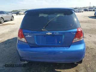 ✅ 2008 Chevrolet Aveo LS • VIN: KL1TD66668B142621 • Lot: 66831655. Wystawiony na Copart z przebiegiem 82 291 mil. Bezpłatny archiwum sprzedaży aukcyjnych z USA i szczegółowy raport historii pojazdu na DreamBid. Zdjęcie 6.
