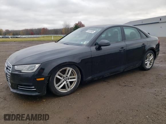 ✅ 2017 Audi A4 Premium • VIN: WAUANAF41HN038239 • Lot: 91347425. Listed on Copart with 176,698 mi. Free auction sales archive from the USA and detailed vehicle history report at DreamBid. Image 1.