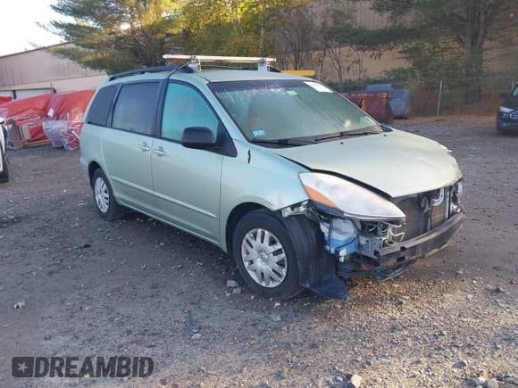 ✅ 2007 Toyota Sienna LE • VIN: 5TDZK23C47S040074 • Лот: 43370148. Опубликован ранее на IAAI с пробегом 153 633 миль. Бесплатный доступ к архиву аукционных продаж из США и подробный отчёт об истории автомобиля на DreamBid. Изображение 1.
