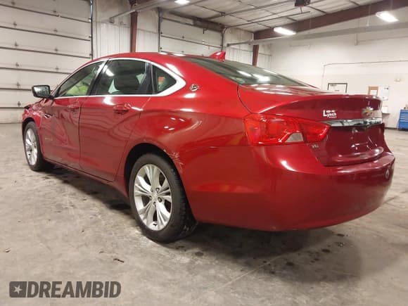 ✅ 2015 Chevrolet Impala LT • VIN: 2G1125S37F9254119 • Lot: 43293245. Listed on IAAI with 169,551 mi. Free auction sales archive from the USA and detailed vehicle history report at DreamBid. Image 3.