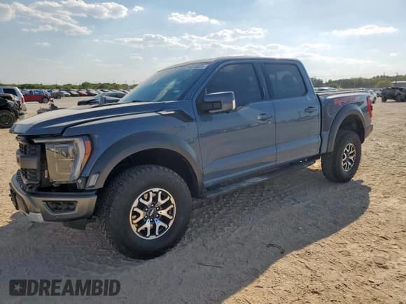 ✅ 2023 Ford F-150 Raptor • VIN: 1FTFW1RGXPFC18372 • Лот: 84810025. Опубликован ранее на Copart с пробегом 31 991 миль. Бесплатный доступ к архиву аукционных продаж из США и подробный отчёт об истории автомобиля на DreamBid. Изображение 1.