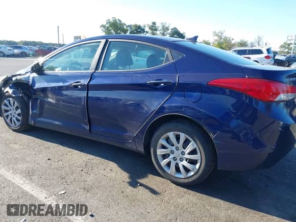 2013 Hyundai Elantra Limited with VIN 5NPDH4AE7DH229263, listed as a IAAI auction lot 43331116 with 92,839 mi miles and . Bid and sale history available at DreamBid. Image 12.