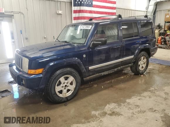 ✅ 2006 Jeep Commander Limited • VIN: 1J8HG58N26C143950 • Лот: 84278965. Опубликован ранее на Copart с пробегом 196 585 миль. Бесплатный доступ к архиву аукционных продаж из США и подробный отчёт об истории автомобиля на DreamBid. Изображение 1.