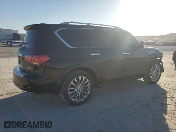✅ 2015 Infiniti QX80 • VIN: JN8AZ2NE6F9080701 • Lot: 91086325. Listed on Copart with 138,431 mi. Free auction sales archive from the USA and detailed vehicle history report at DreamBid. Image 3.