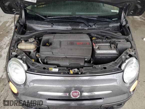 ✅ 2017 FIAT 500 Pop • VIN: 3C3CFFLR5HT530279 • Lot: 59485155. Listed on Copart with 121,630 mi. Free auction sales archive from the USA and detailed vehicle history report at DreamBid. Image 11.