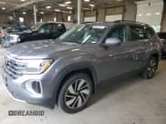 ✅ 2024 Volkswagen Atlas SE • VIN: 1V2KR2CA5RC502446 • Lot: 69026025. Listed on Copart with 34,946 mi. Free auction sales archive from the USA and detailed vehicle history report at DreamBid. Image 1.