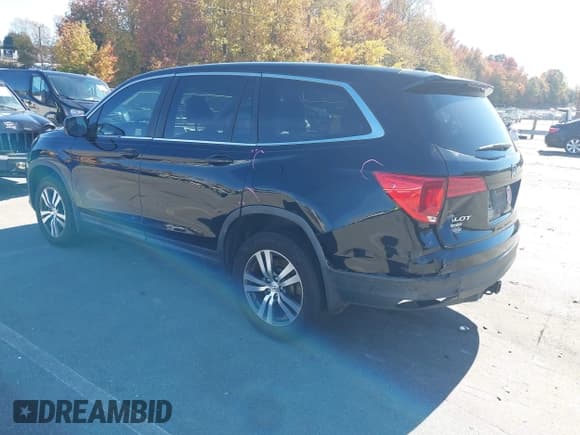 ✅ 2017 Honda Pilot EX-L • VIN: 5FNYF6H51HB033722 • Lot: 43594503. Listed on IAAI with 146,016 mi. Free auction sales archive from the USA and detailed vehicle history report at DreamBid. Image 3.
