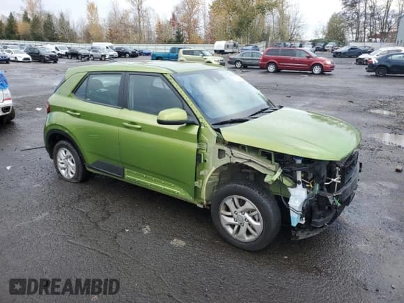 ✅ 2022 Hyundai Venue SE • VIN: KMHRB8A34NU198134 • Lot: 80103194. Listed on Copart with 26,480 mi. Free auction sales archive from the USA and detailed vehicle history report at DreamBid. Image 4.